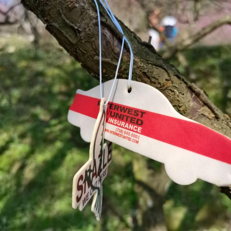 Wholesale Hanging Car Air Freshener Logo Custom Air Freshener for Car