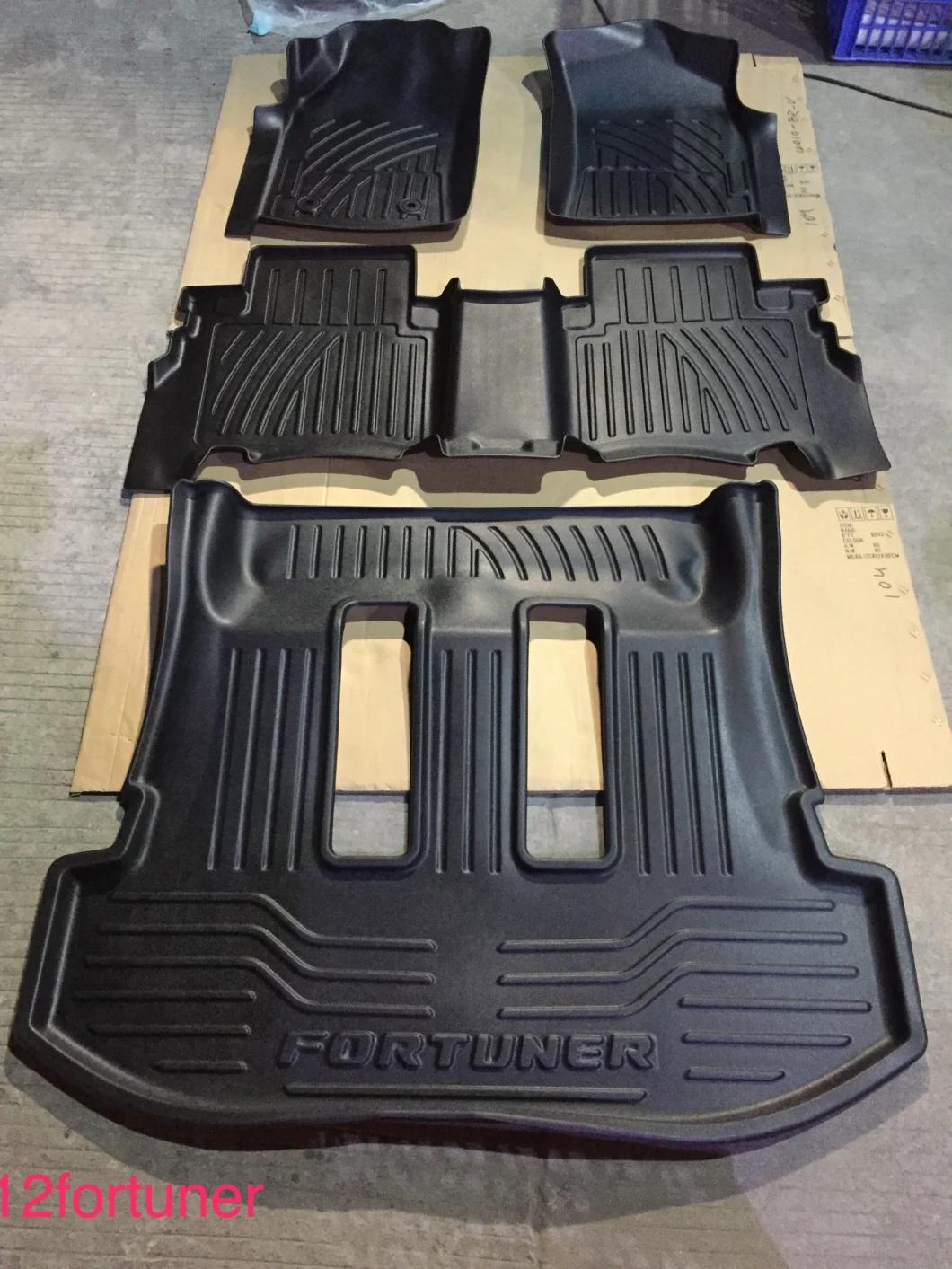 Left Hand Drive Car Mats Auto Floor Mat Foot Mats for Fortuner 2012