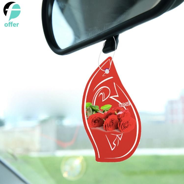 Hanging Fruit Scent Paper Car Air Freshener for Home or Car