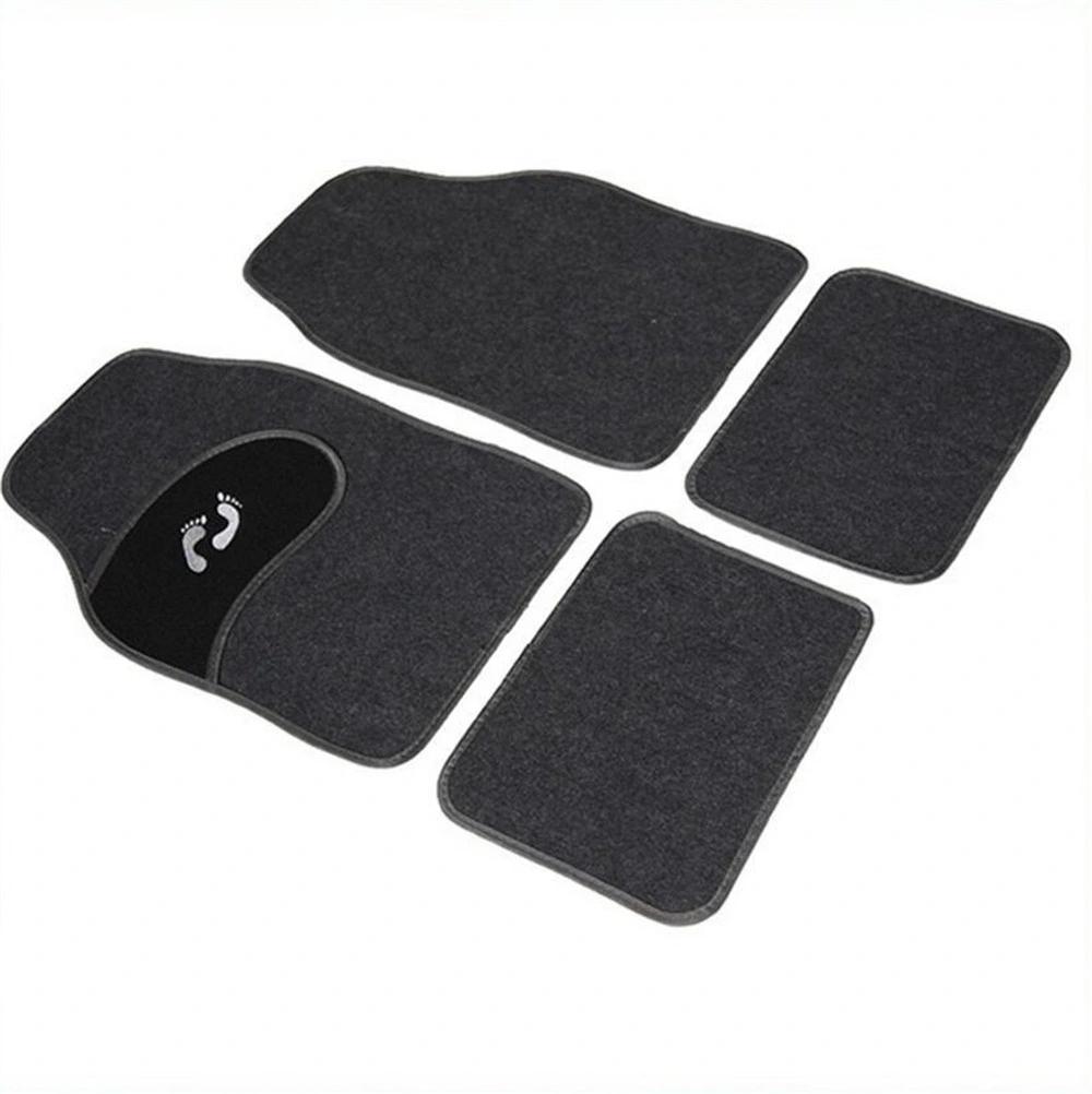 High Quality Flocking Car Floor Carpet Mat Mats Set