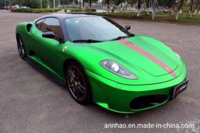 Annhao Best Seller Air Free Matte Metallic Green Vinyl Film Car Wrap Film