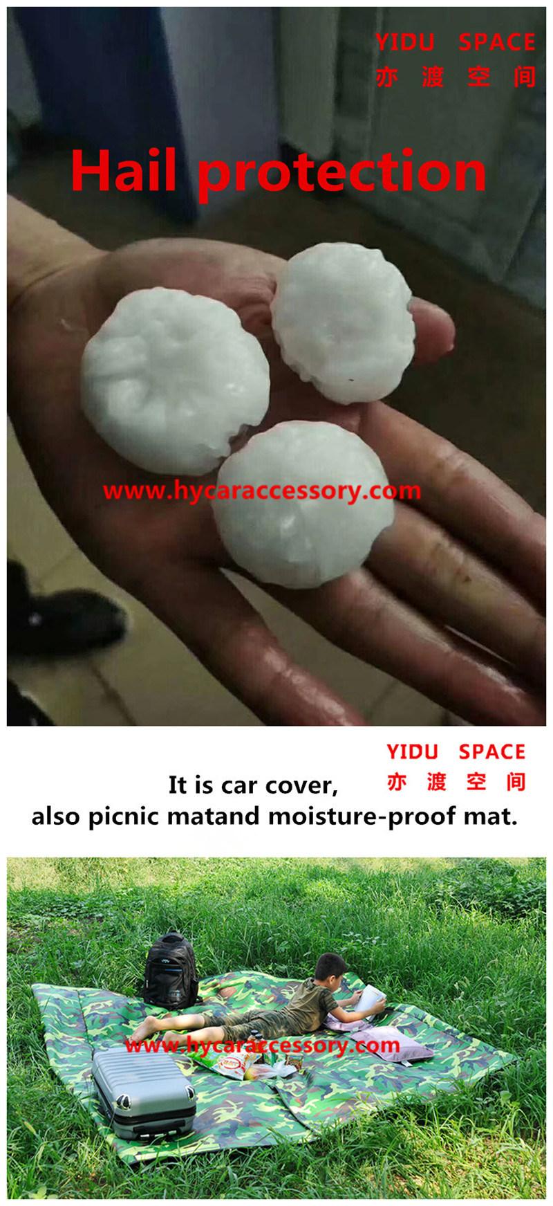 3 Layer Hail Protection Anti Sonw Anti Ice Car Cover