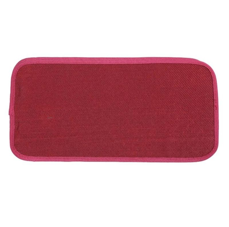 Auto Accessory 5PCS Carpet Floor Mat in Red