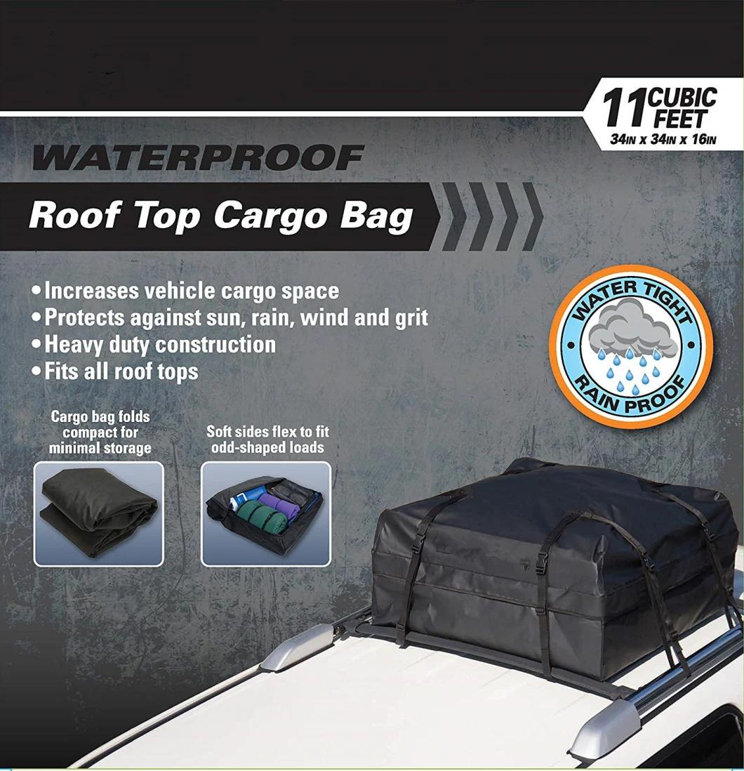 Car Accessory Rooftop Carrier Bag 11cu FT