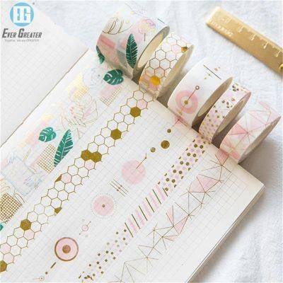 Decorative Adhesive Reusable Transfer Paper Tape Washi Paper Sticker Tape