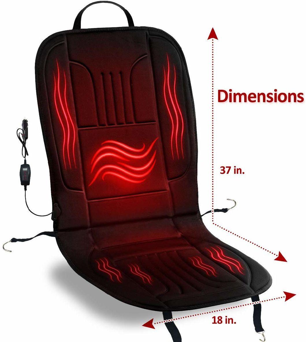 12V Car Heated Seat Cover Cushion Hot Warmer