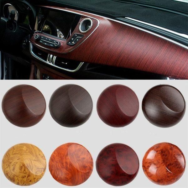 Car Matt Self-Adhesive Wood Grain Textured Vinyl Auto Wrapping Roll Sticker Decal Film