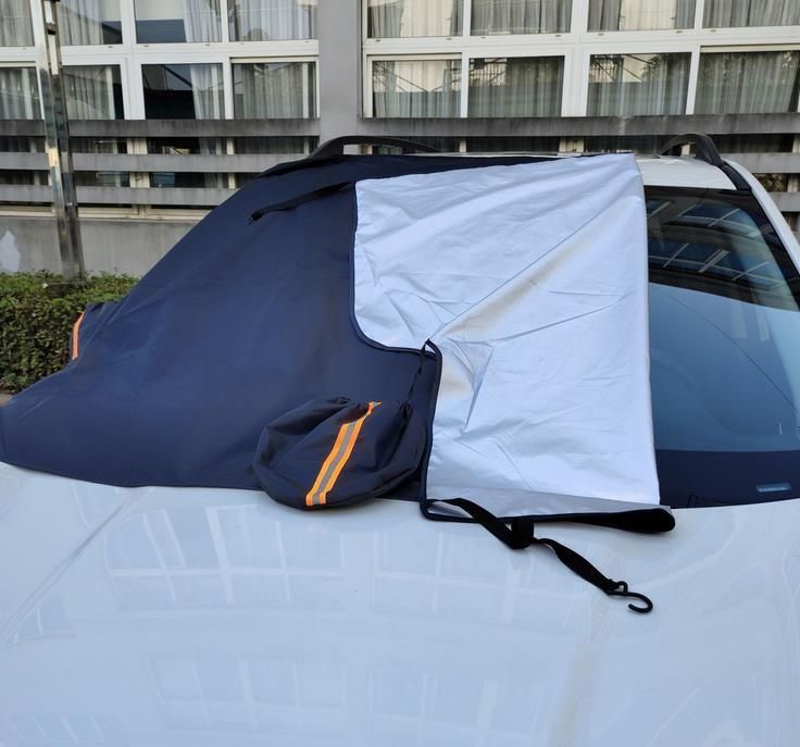 Waterproof Car Cover Breathable Half Top Windscreen Anti UV Snow Dust Sun Shade Protection Snow Protector