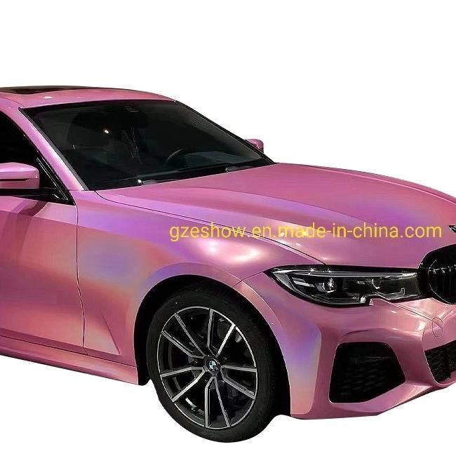 Laser Pink Paint Protection Film Car Body Chrome Wrap Vinyl Film