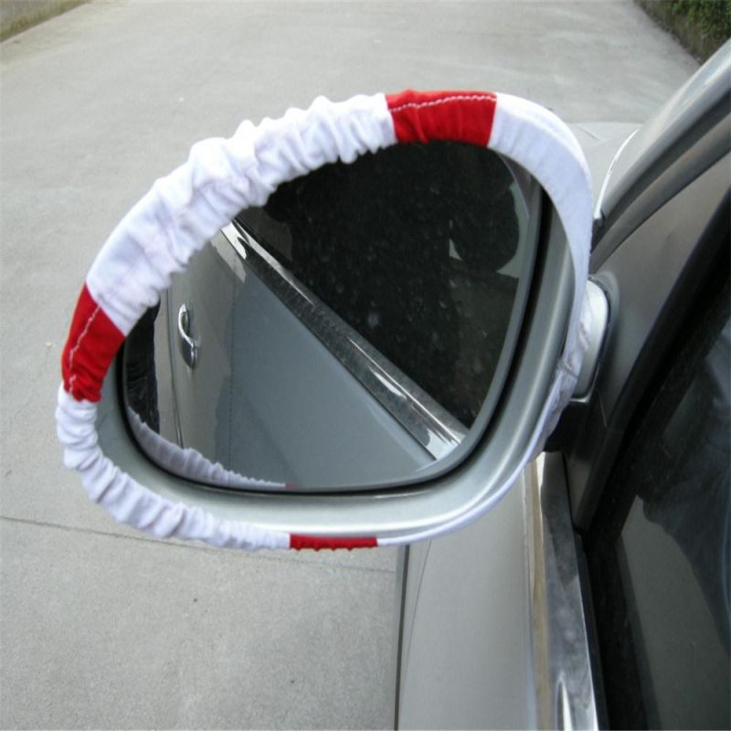 Car Decoration National Flag Pattern Rearview Mirror Cover