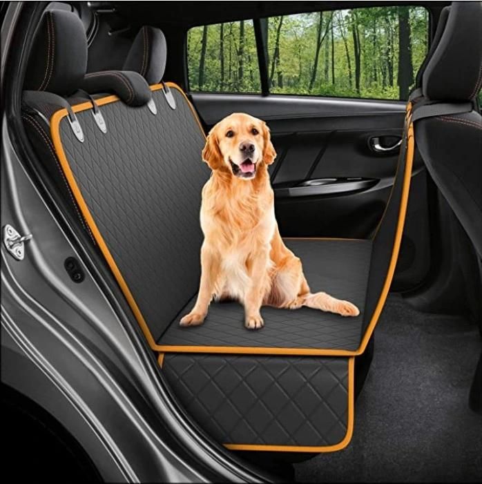 Dog Back Seat Cover Protector Waterproof Scratchproof Nonslip Hammock for Dogs Backseat Protection Against Dirt and Pet Fur Durable Pets Seat Covers for Cars