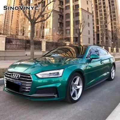 SINOVINYL Gloss Electro Metallic Vinyl Vehicle Graphics Car Color Changing Film Covering Vinyl