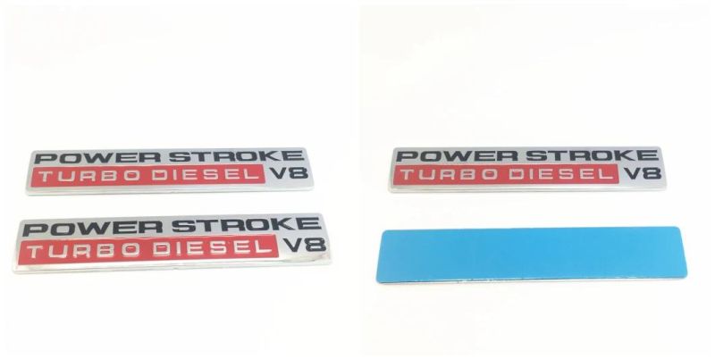 Triton V8 V10 F-150 250 350 Ford Bronco Mustang Emblem Fender Badge Decal Sticker Logo Car Accessories Car Parts Decoration ABS Plastic