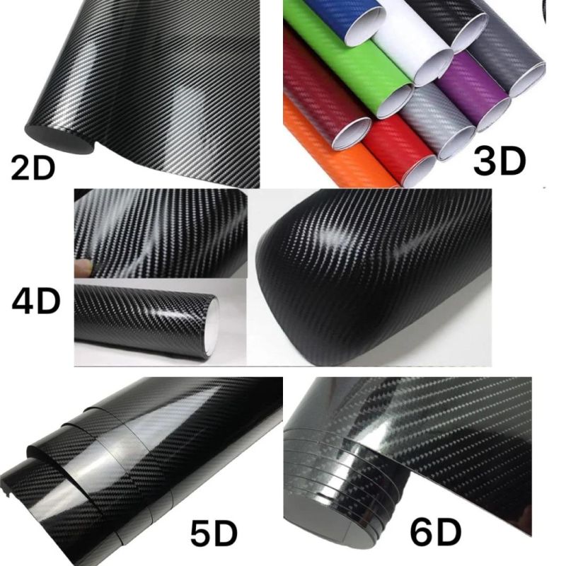 Durable Auto Car Wrapping Vinyl Factory Price 3D Carbon Fiber Film Variable Vehicle Stickers Vinyl