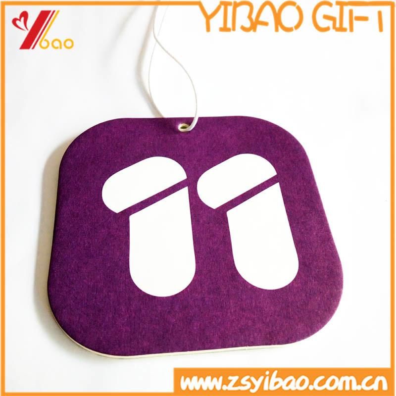 Custom Printing Paper Car Air Freshener with String Hanging