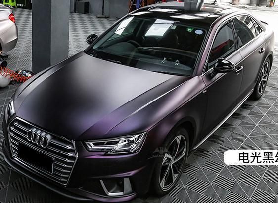 Low Tack Glue Car Vinyl Sticker Matte Chameleon Color Pruple Brown Magic Sticker with Air Release