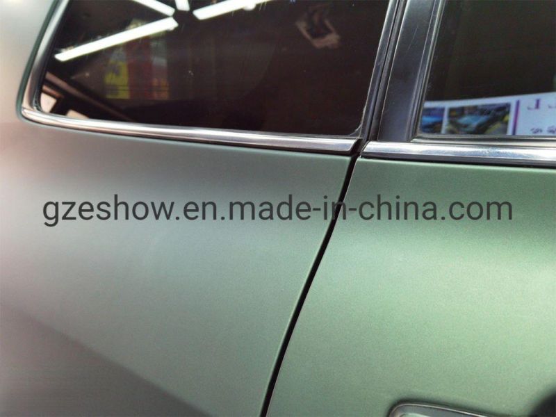 Ultra Matte Fairyland Green Vinyl Car Wrap Film Car Sticker