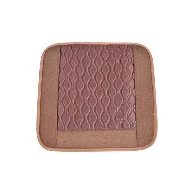 Auto Seat Massage PU Embossed Chairs Seat Cushion