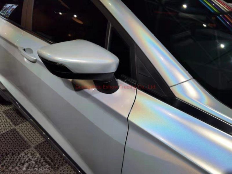 Iridescent Laser White Anti-Scratch Paint Protection Full Body Film