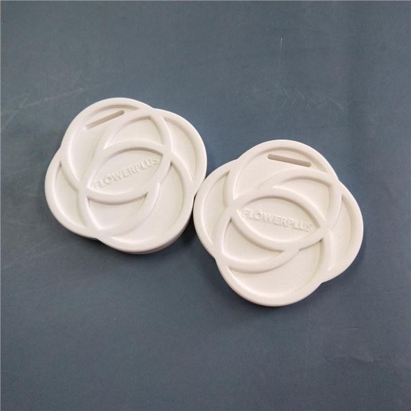 Customized Peony Flower Pattern Ceramic Gupse Scent Plate