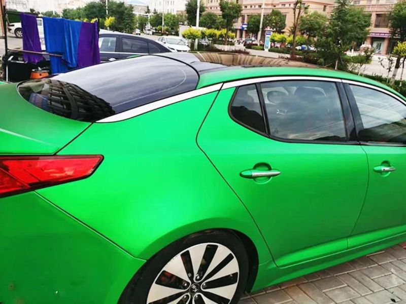 Car Color Changing Film Full Body Satin Ice Green Car Sticker