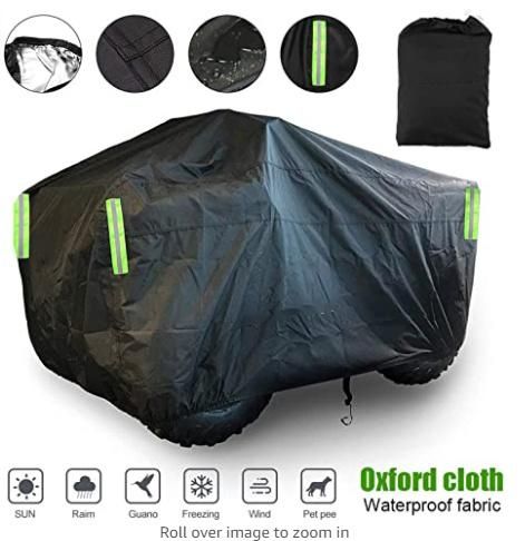 Anti-UV Waterproof 600d Polyester ATV Kart Cover