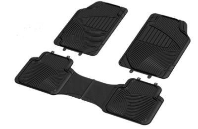 Universal Custom 3PCS Non Slip PVC Rubber Floor Car Mat