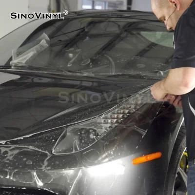 SINOVINYL TPU Anti Scratch Transparent Color Gloss Surface Car Paint Protection Film