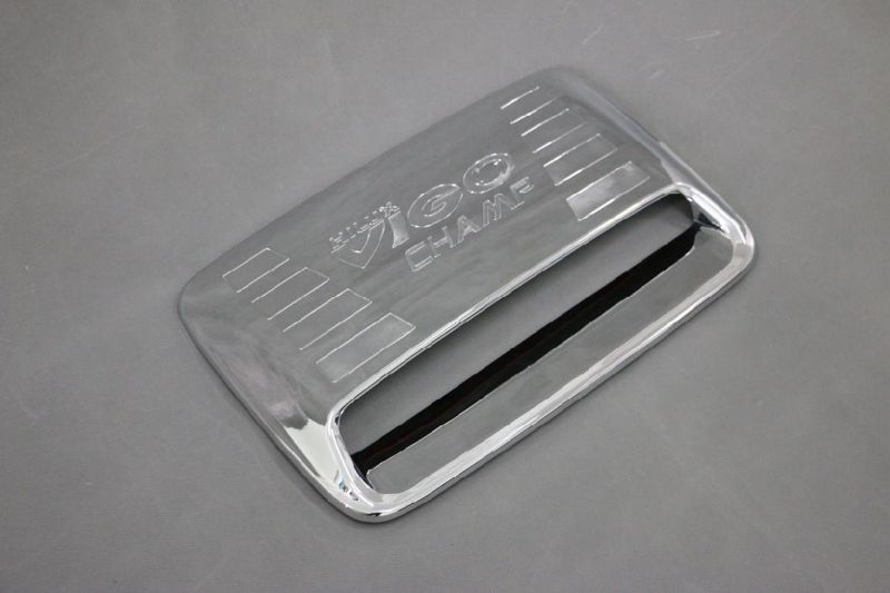 Nice Design Good Quality Black Chrome Engine Hood Cover for Hilux Vigo 2012