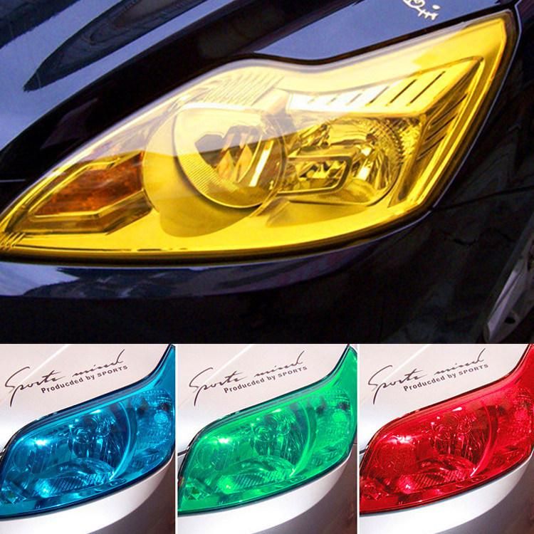 Car Decoration Headlight and Taillights Film Light Tint Film Car Wrap Vinyl Lamp Film