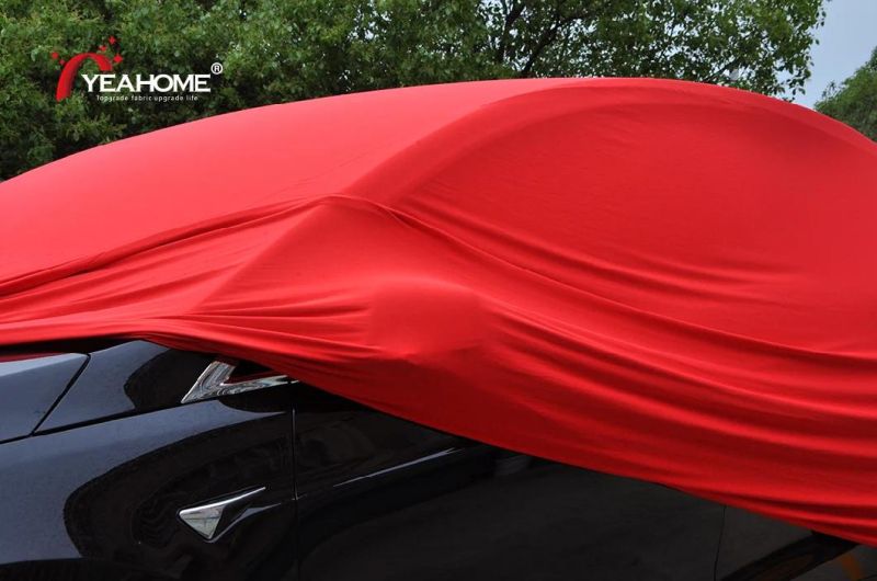 Custom-Made Ultra Soft Stretch Indoor Car Cover Dust-Proof Breathable Cover