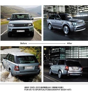 L320 Body Kit for Range Rover 2002-2009 up to 2010-2012 Sport Upgrade Bodykit