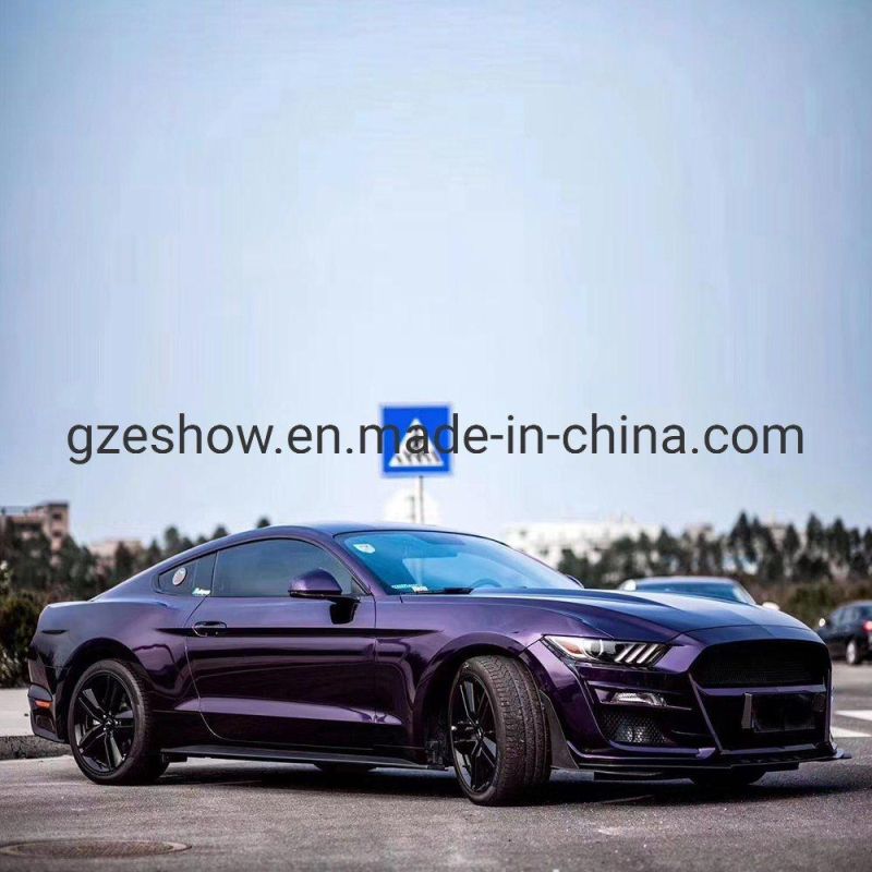 1.52*18m Midnight Purple Glossy Metallic Full Body Car Vinyl Wrap