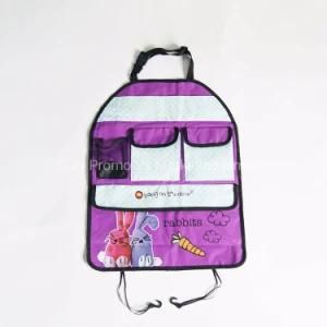 EU Standard Cartoon Child Travel Hanging Car Seat Storage Organizer (AKB083)