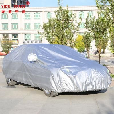 Wholesale All Weather Oxford Silver Sunshade Waterproof Folding Sedan Cover