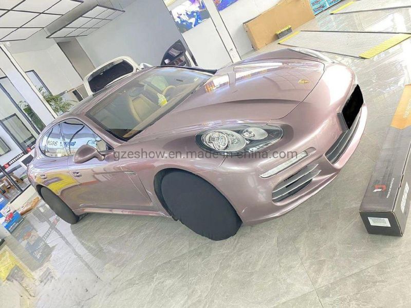 Satin Metallic Glossy Ice Berry Car Wrap Vinyl Full Roll Film