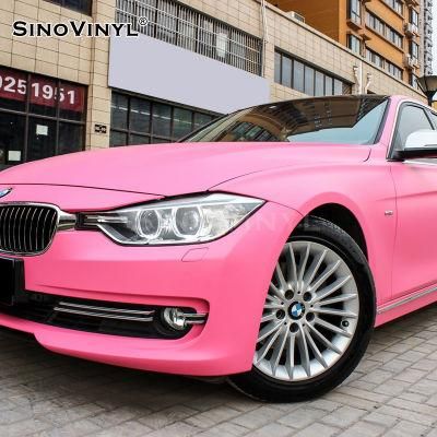 SINOVINYL PVC Film Full Car Body Stickers Super Matte Grey Body Decoration Sticker Vinyl Film