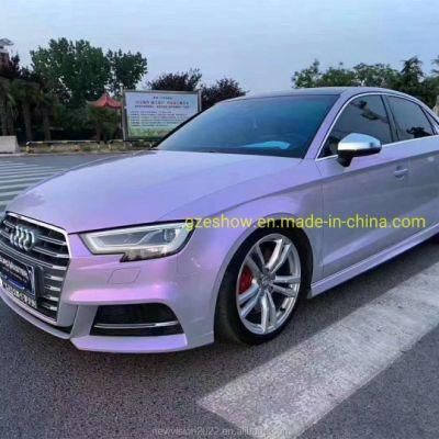 Super Glossy Crystal Purple Car Stickers Vinyl Film