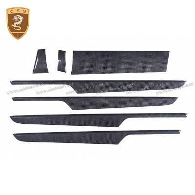 95b 2014 up to Now Style Car Interior Central Control Instrument Trim Strip for Pors-Che Macan