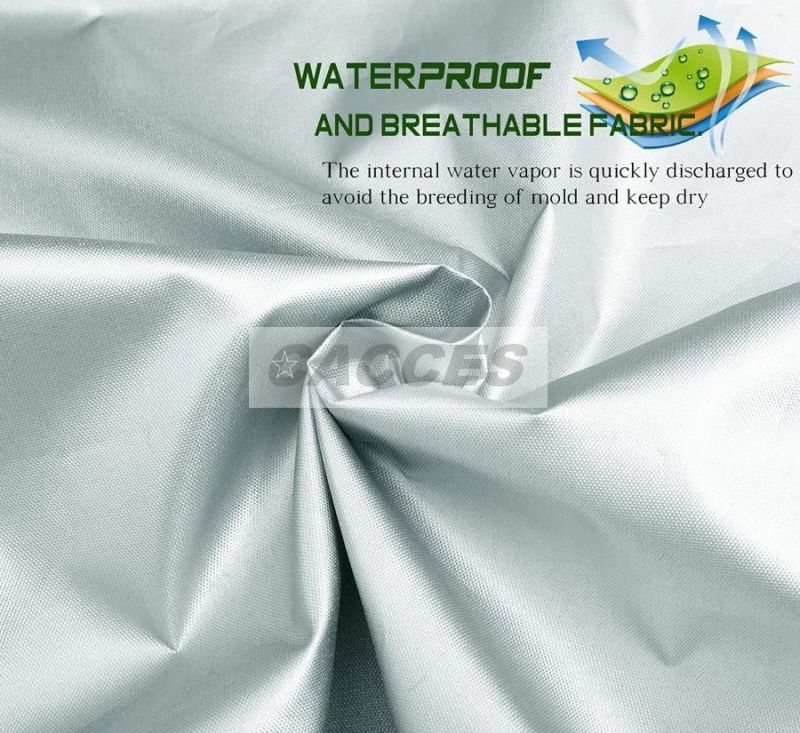 Waterproof Car Cover All Weather Snow-Proof UV Protection Windproof Outdoor Full Car Cover, Universal Fit for Sedan, SUV, MPV, All Size Options 170t/190t/210t