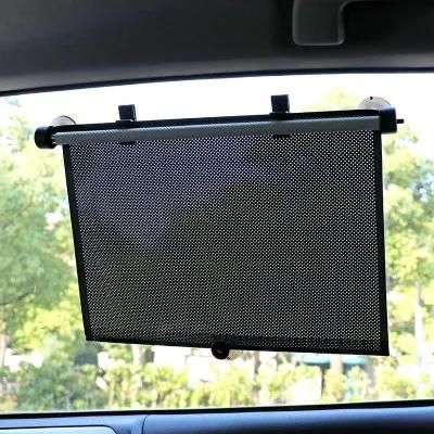 Manual Curtain Cover Mesh Window Sunshade