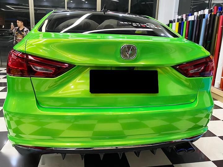 Magic Gold Green Car Stickers Car Vinyl Wholesale