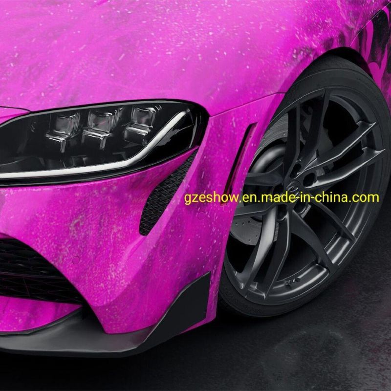 Self Adhesive Vinyl Car Graphics Printing Car Wrapping Film