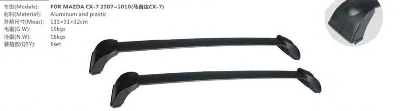 Roof Rack Special for Mazda Cx-7 2007-2010 Aluminum