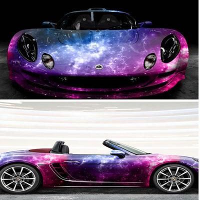 Tsautop 1.52*30m Galaxy Supplier of Car Body Decoration PVC Film Car Wrap