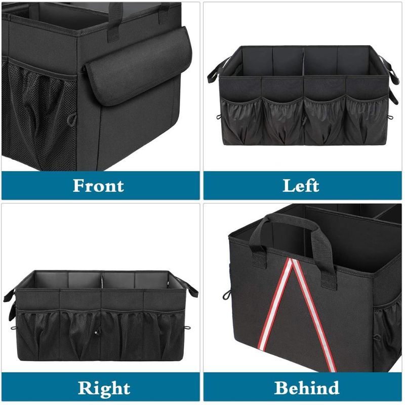   Expendable Car Organizers and Storage Bag for Groceries Accessory, Car Trunk Organizer, Trunk Organizer with Cooler and Pockets