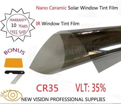 Top Quality IR 100 UV Rejection Nano Ceramic Car Film