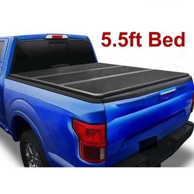 Hard Folding Tonneau Cover for Ford/Gmc/RAM/Tacoma/Np300/L200/Revo/Vigo 5FT 5.5FT 5.8FT 6.0FT 6.5FT 6.9FT