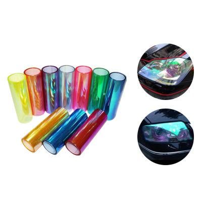 Global Hot Selling Chameleon Translucent Car Headlight Tint Car Light Vinyl Film Cutting