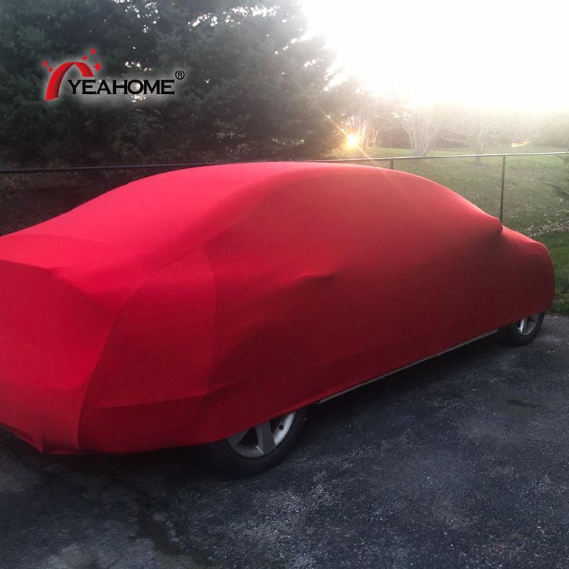 Universal Fits Indoor Dust-Proof Car Cover Soft Feeling Anti-Scratch